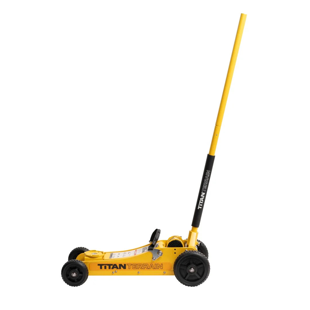 3 TONNE RUGGED FLOOR JACK - HI-VIS YELLOW EDITION