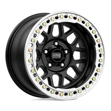 KMC - KM235 (Satin Black Machined Ring)