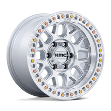 KMC - KM549 GRS (Gloss Silver Machined Face)