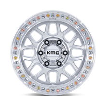 KMC - KM549 GRS (Gloss Silver Machined Face)