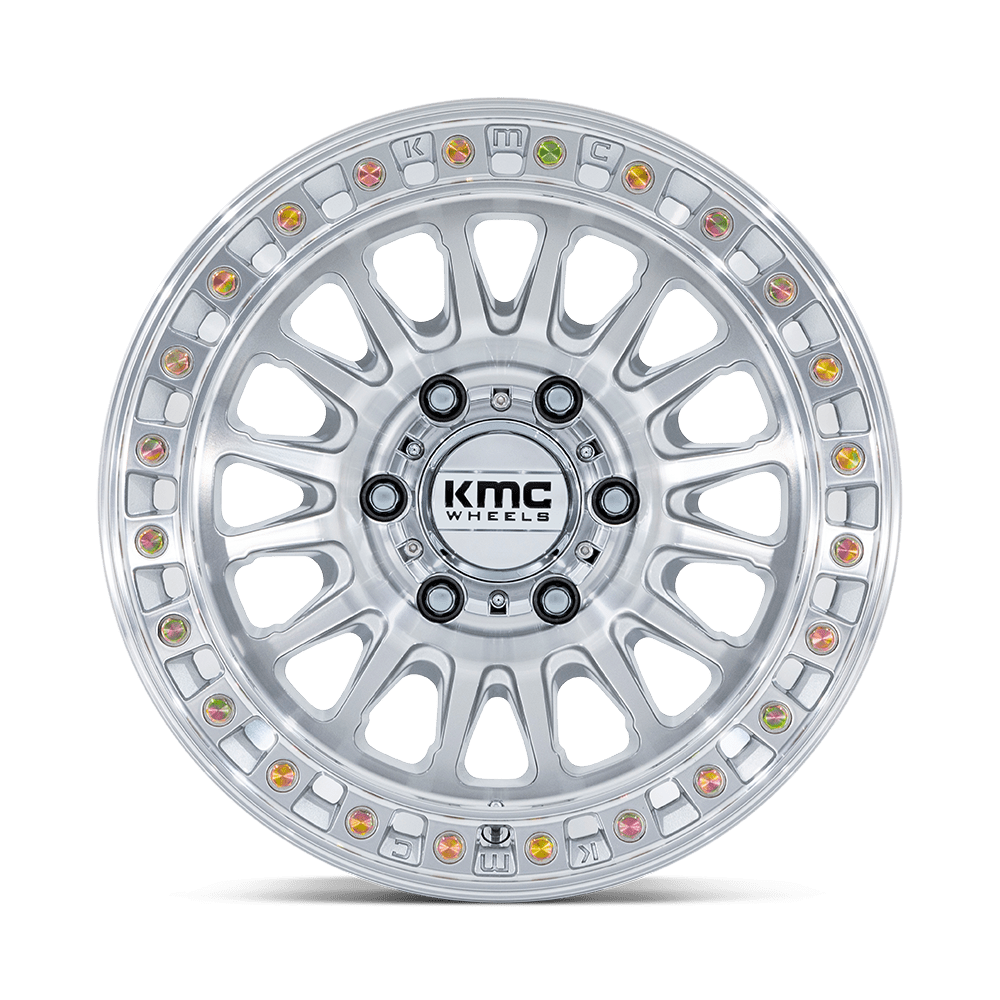 KMC - KM552 IMS (Gloss Silver Machined Face)