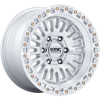 KMC - KM554 AZTEC (Gloss Silver Machined Face)