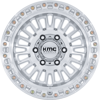 KMC - KM554 AZTEC (Gloss Silver Machined Face)