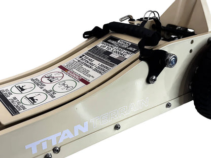 3 TONNE RUGGED FLOOR JACK - LIGHT SANDY TAUPE EDITION